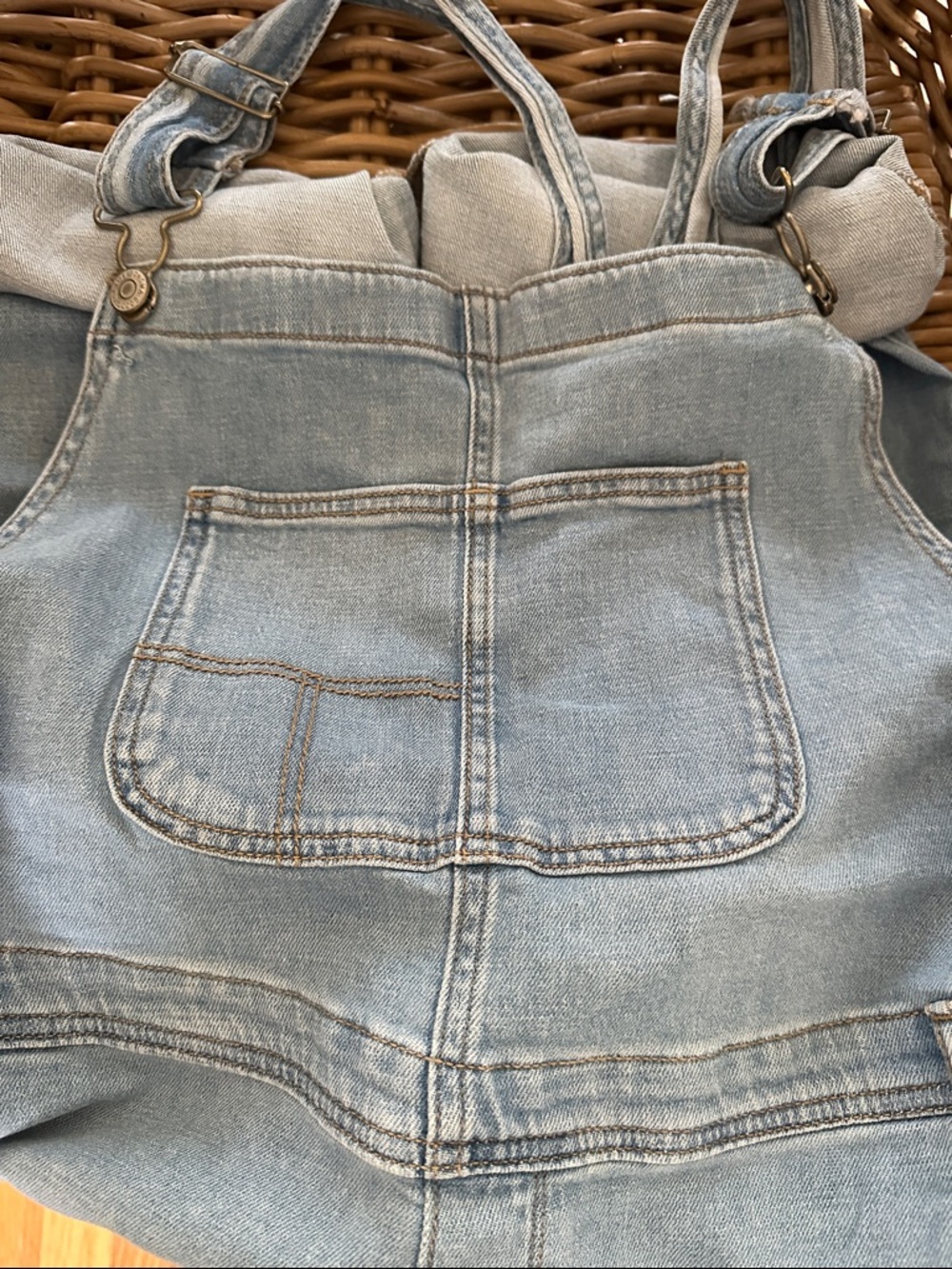 Sonoma Light Blue Women’s  Denim Overalls size XL - Picture 5 of 5